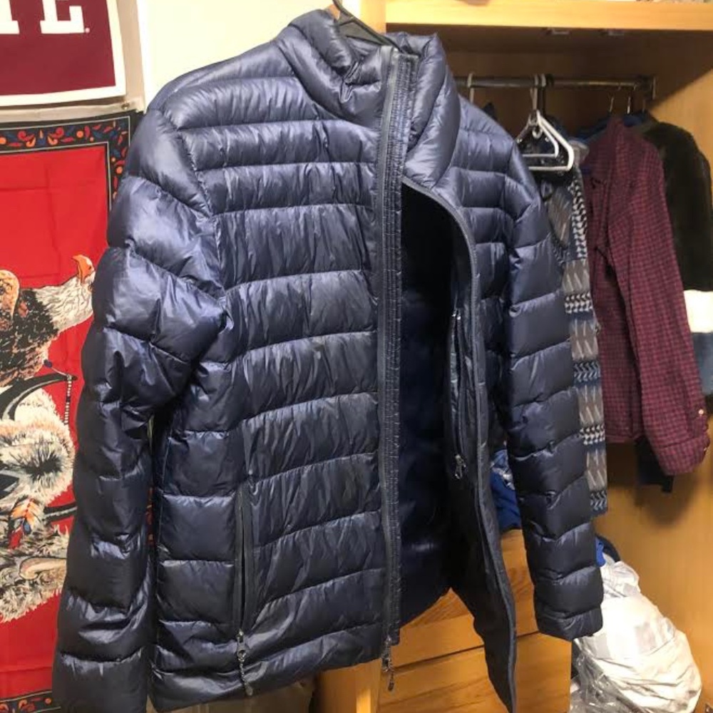 Black Brown Men's Jacket- Size L